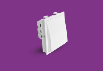 10 Amp 1 Way Switch 2 M (Cherry) (V1041) – V-Five Series | Vinayak Electricals